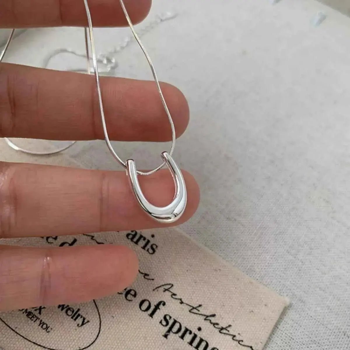 925 Sterling Silver Pendant Necklace - SmileBen