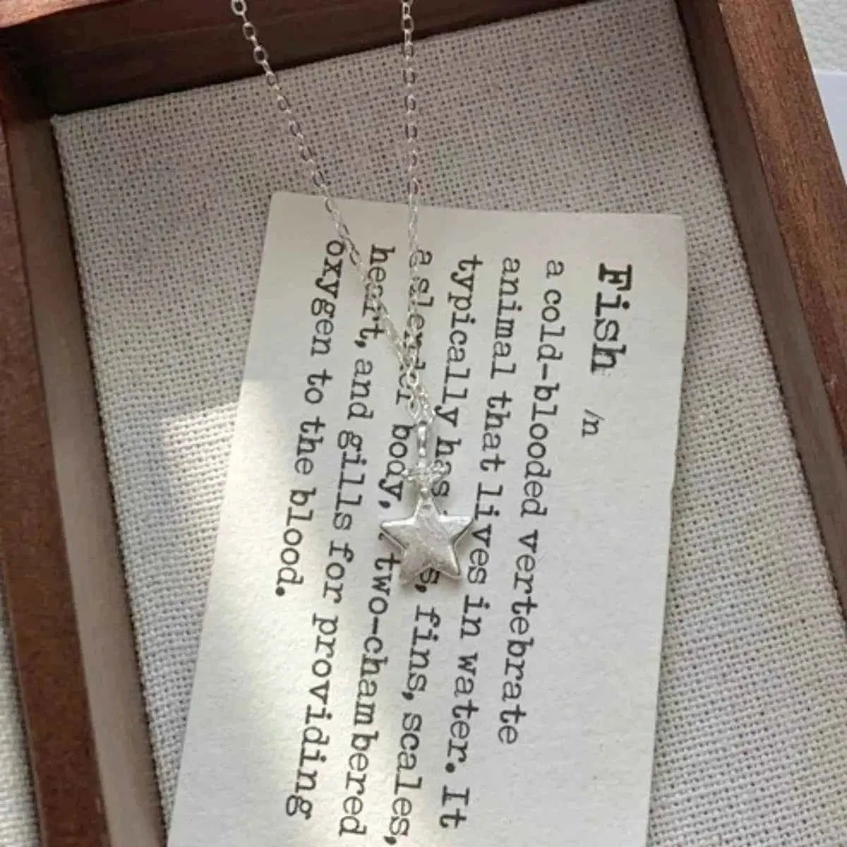 925 Sterling Silver Star Pendant Necklace - SmileBen