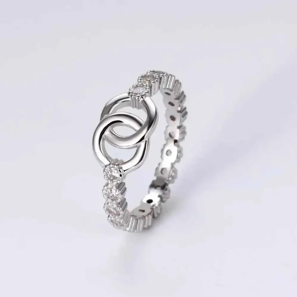 925 Sterling Silver Zircon Ring - SmileBen