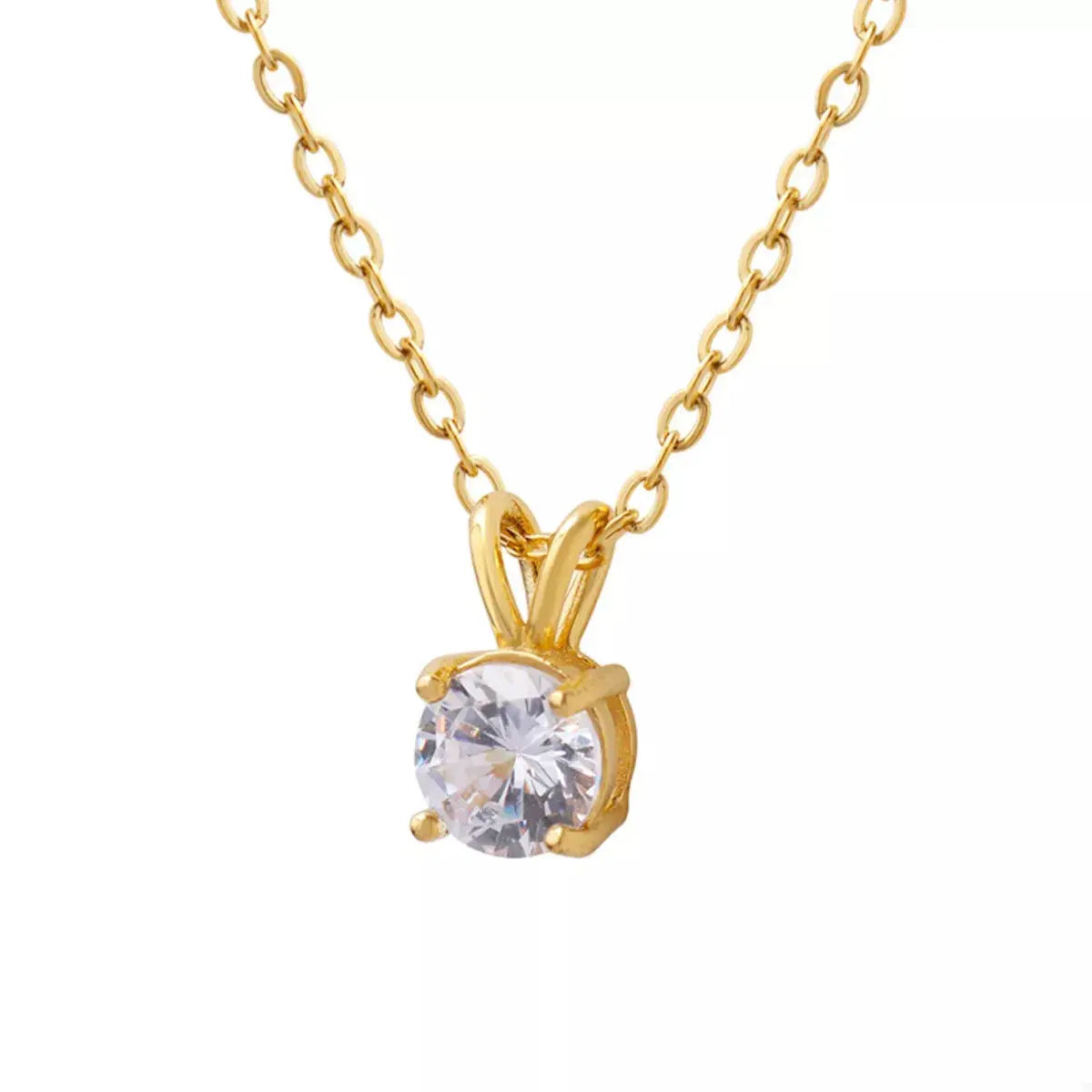 18K Gold-Plated Pendant Necklace - SmileBen