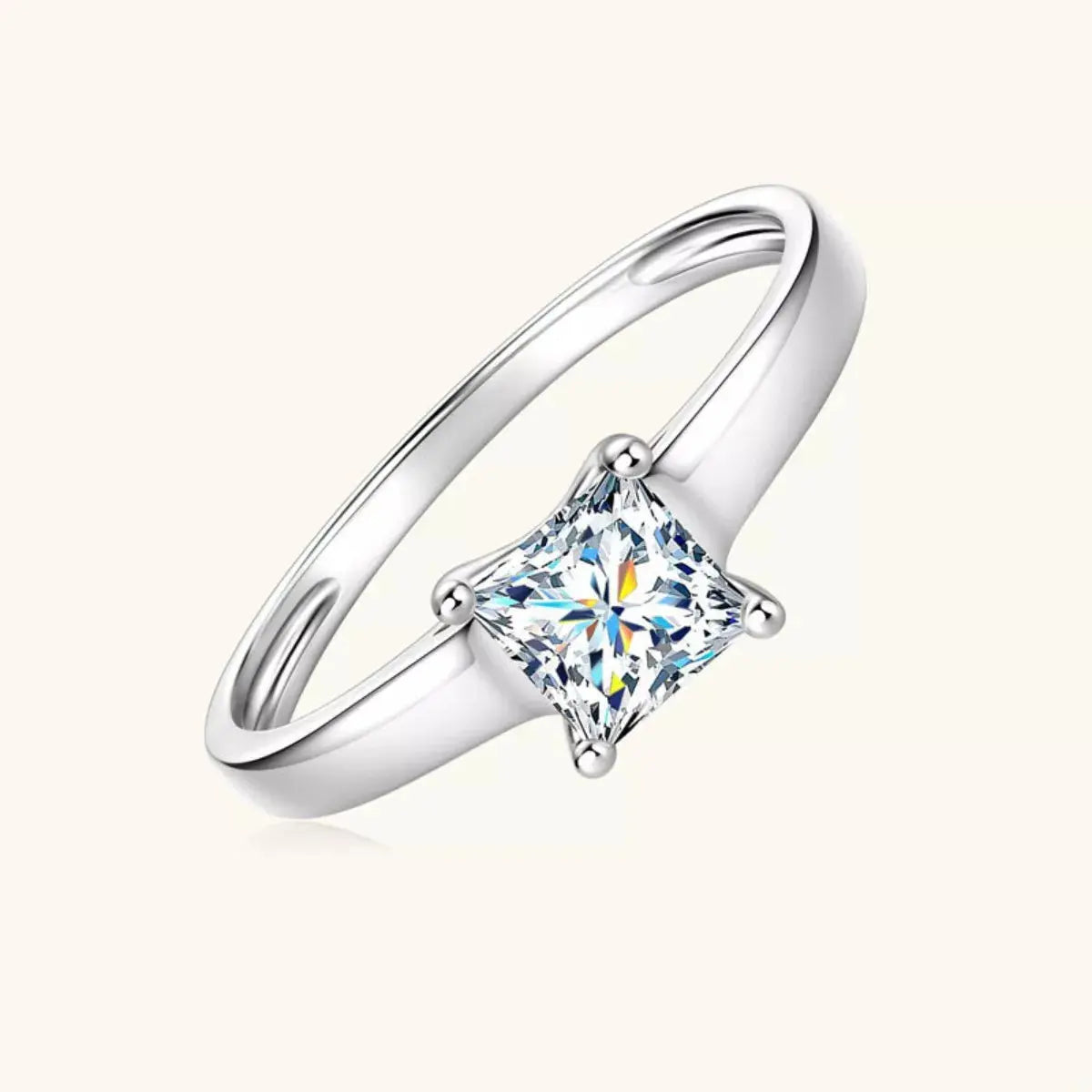 Silver-Plated Minimalist Ring - SmileBen