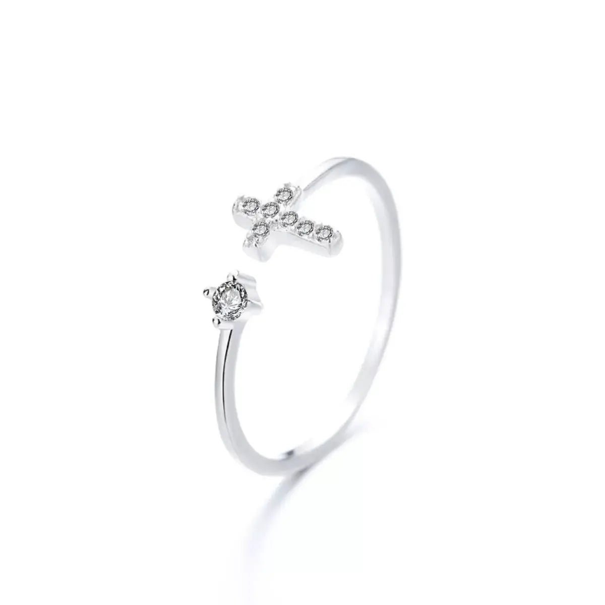 Adjustable Open Cross Ring - SmileBen