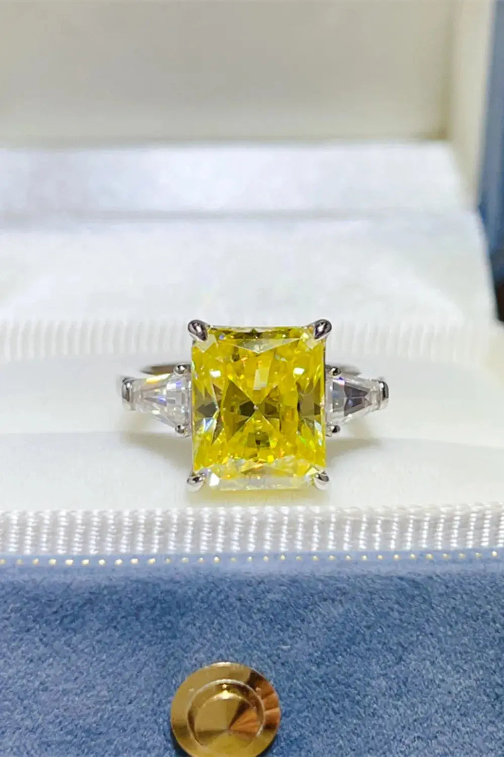 5 Carat Moissanite 925 Sterling Silver Ring - SmileBen