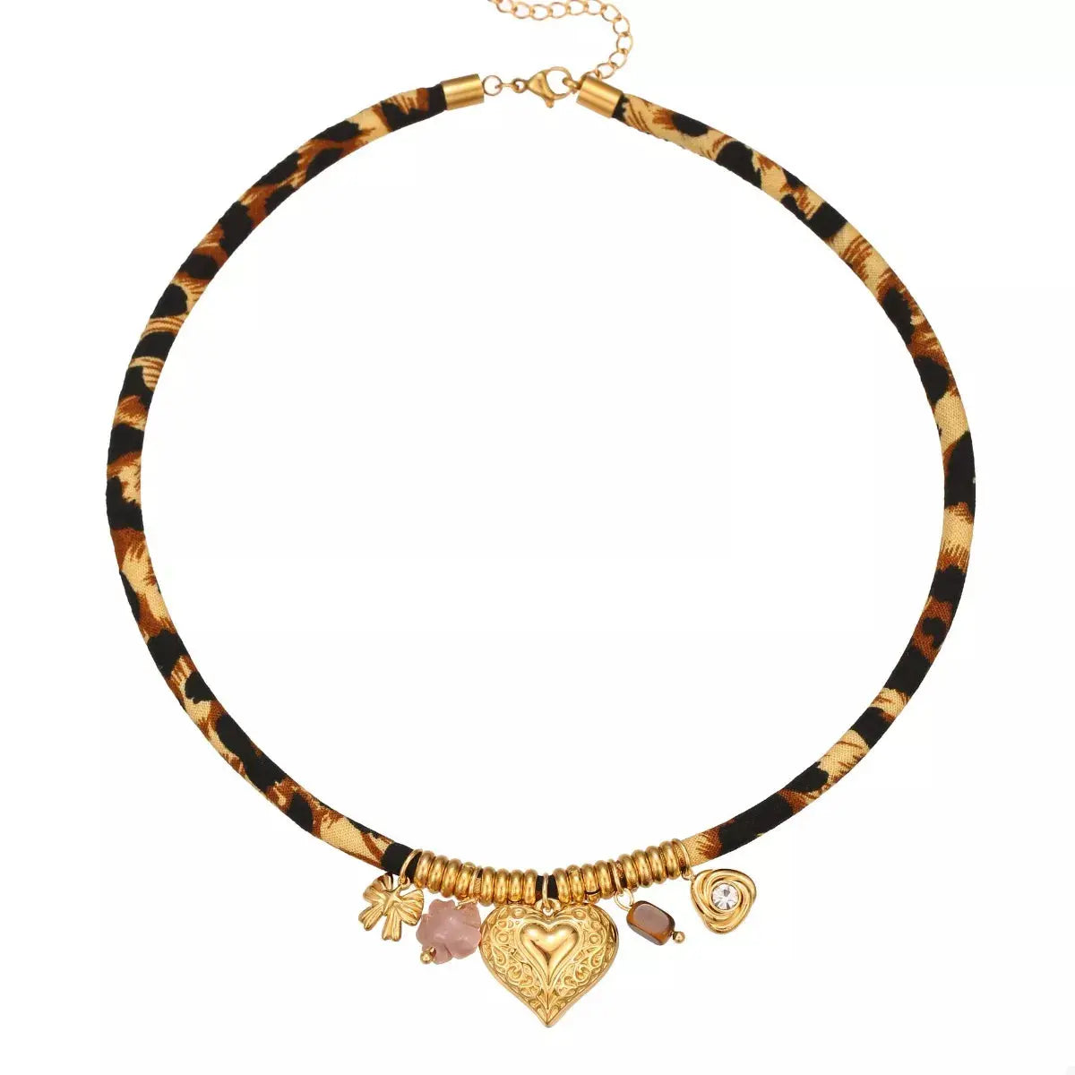 Leopard 18K Gold-Plated Necklace - SmileBen