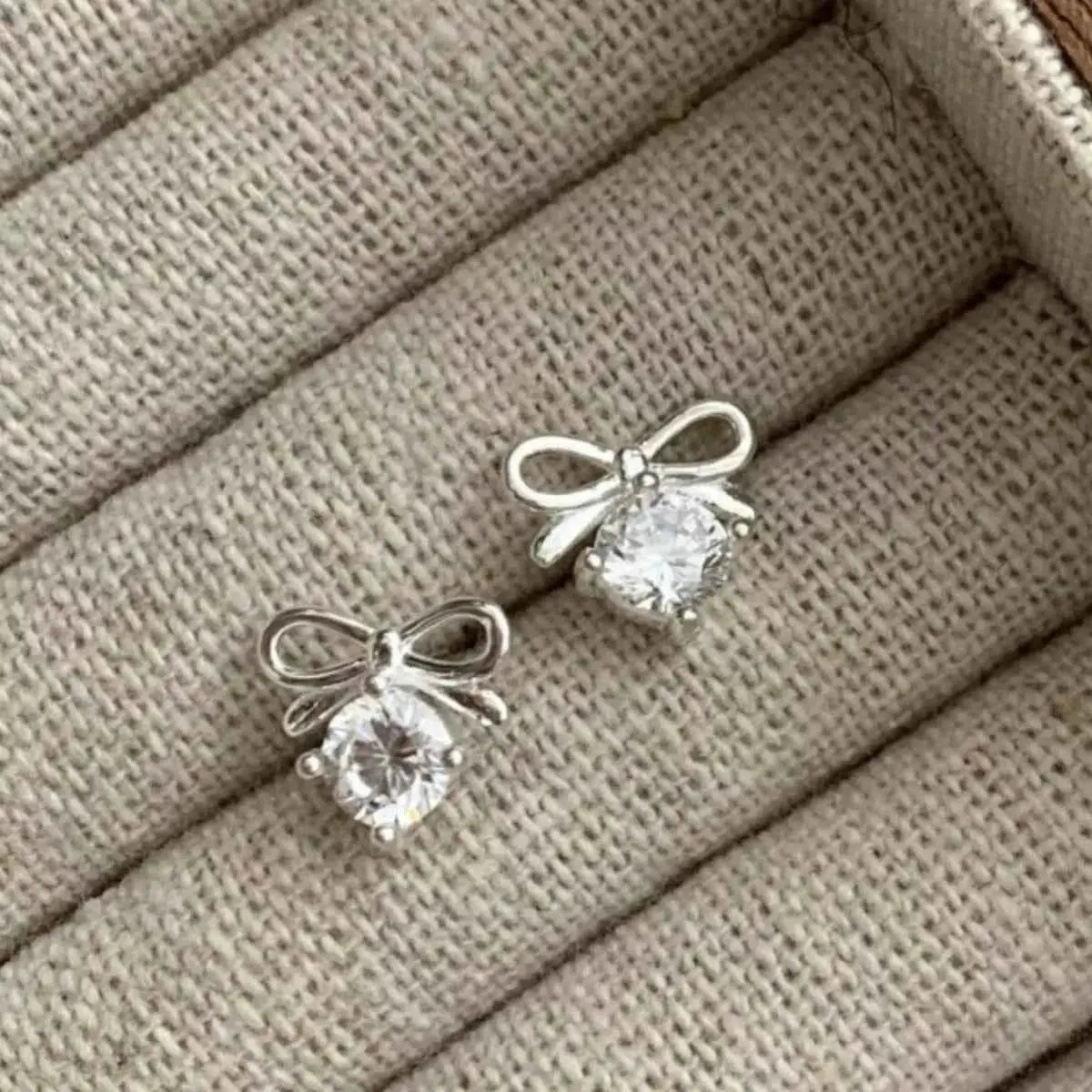 Bowknot Stud Earrings