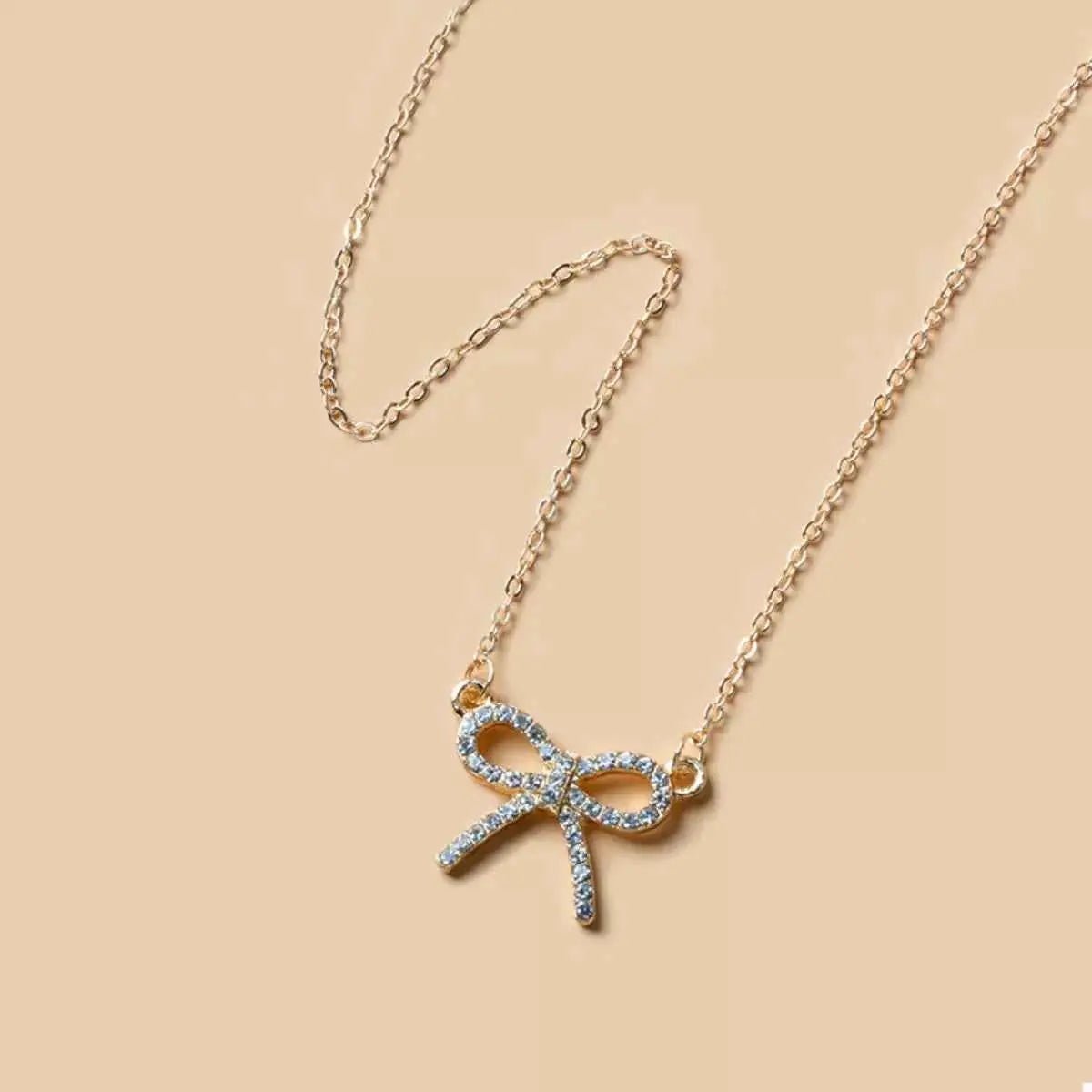 Bowknot Pendant Necklace - SmileBen
