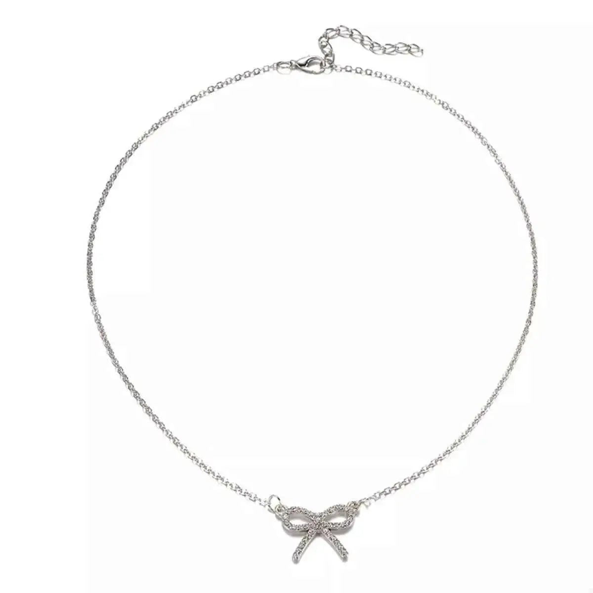 Bowknot Pendant Necklace - SmileBen