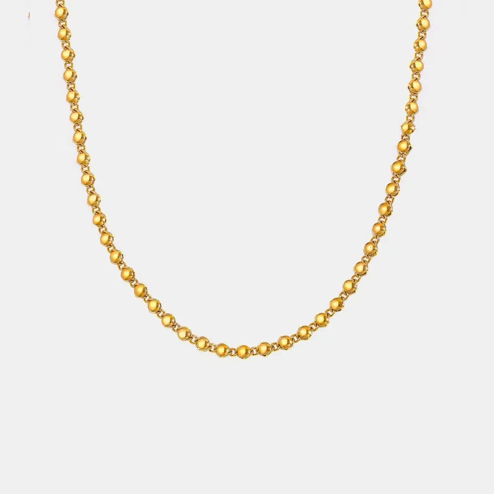 18K Gold-Plated Copper Necklace - SmileBen
