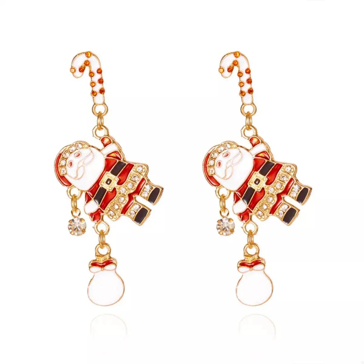 Christmas Santa Drop Earrings - SmileBen