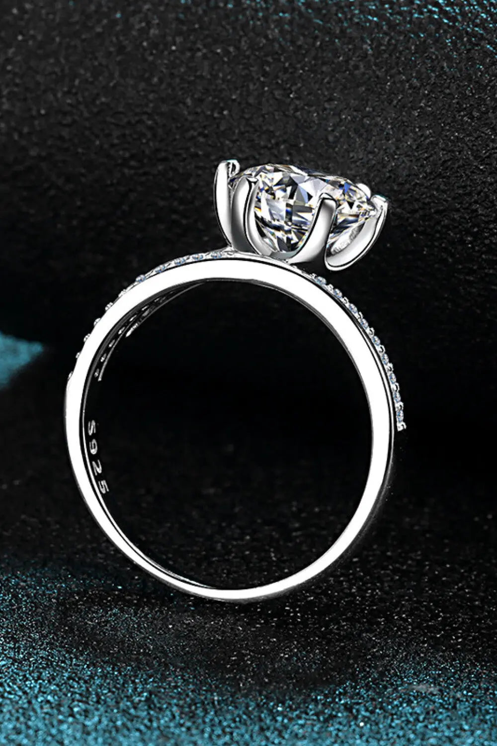 3 Carat Moissanite 6-Prong Ring - SmileBen