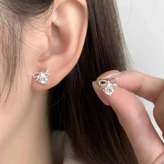 Bowknot Stud Earrings