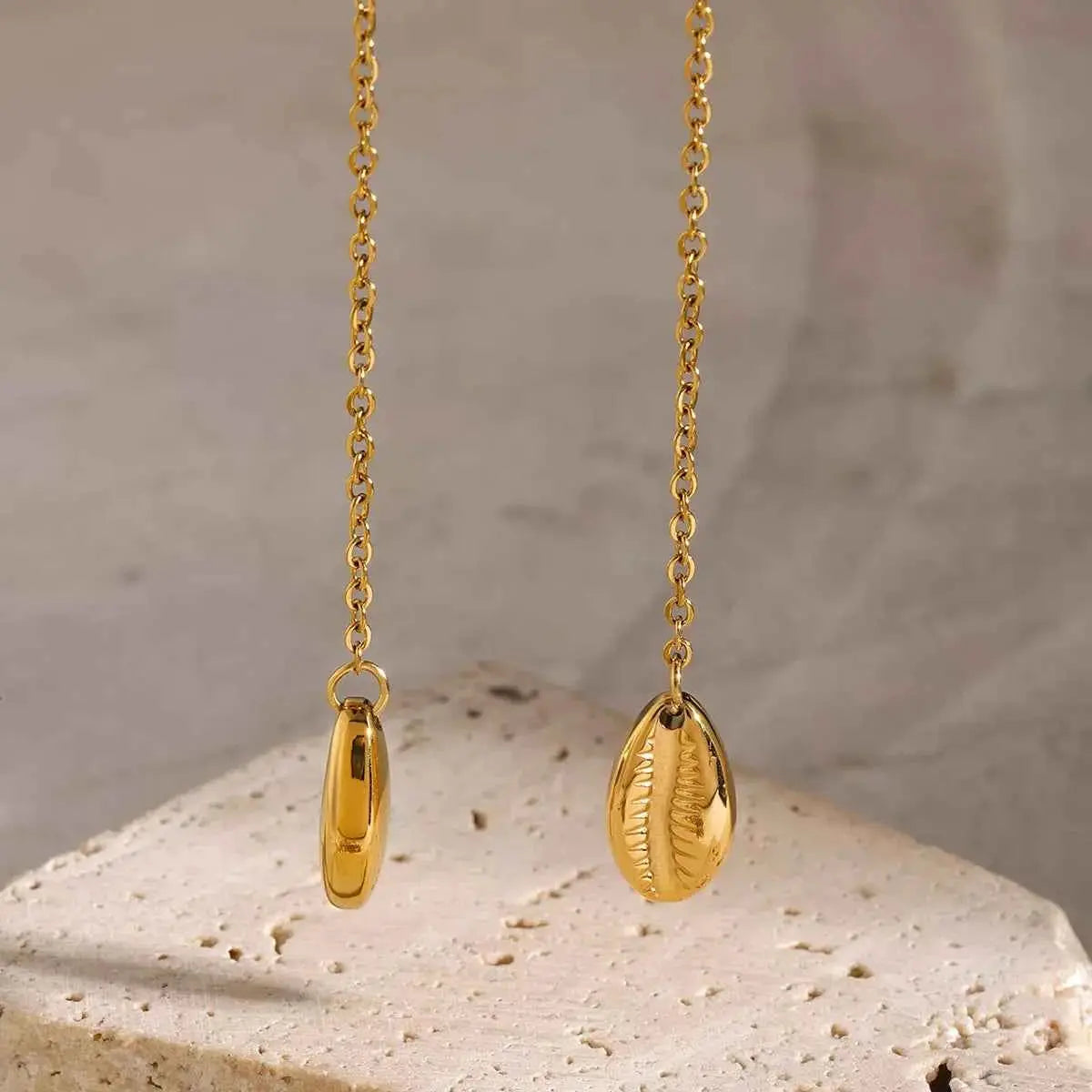 18K Gold-Plated Y-Shaped Necklace