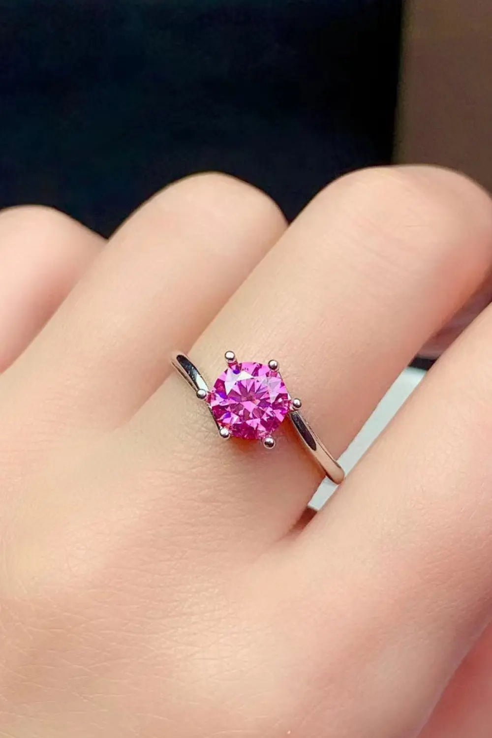 Can't Stop Your Shine 1 Carat Moissanite Ring - SmileBen