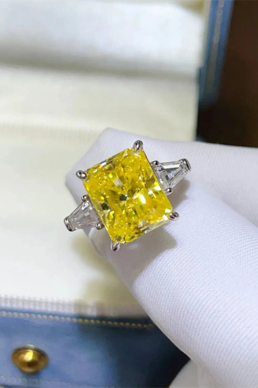5 Carat Moissanite 925 Sterling Silver Ring - SmileBen