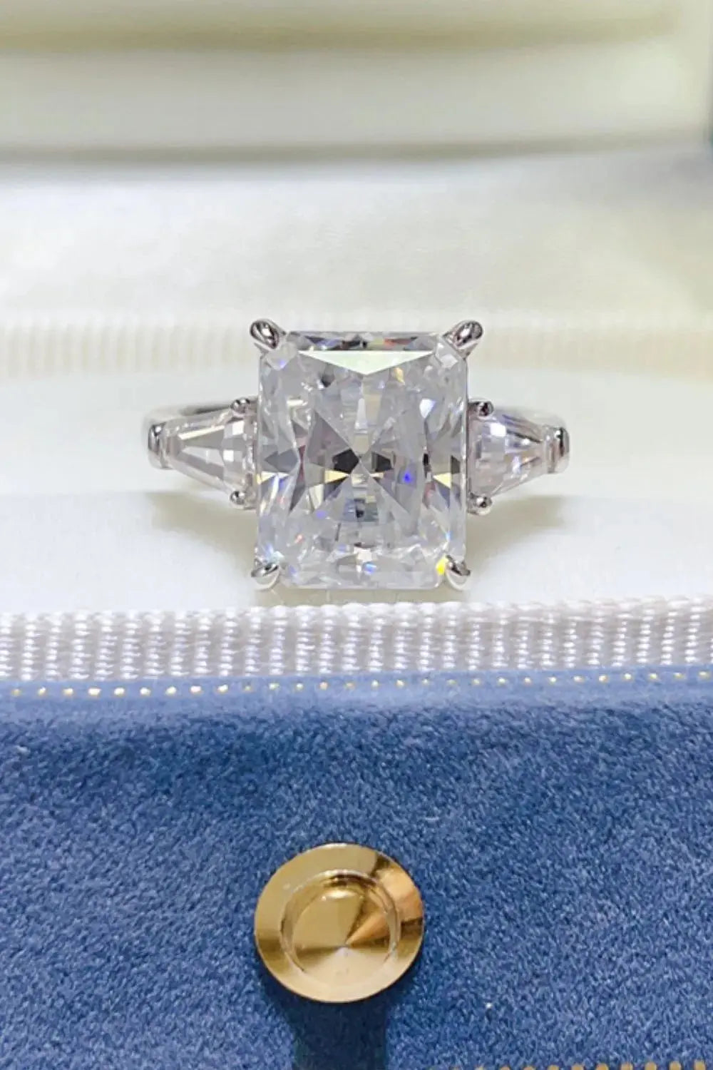 5 Carat Moissanite 925 Sterling Silver Ring - SmileBen
