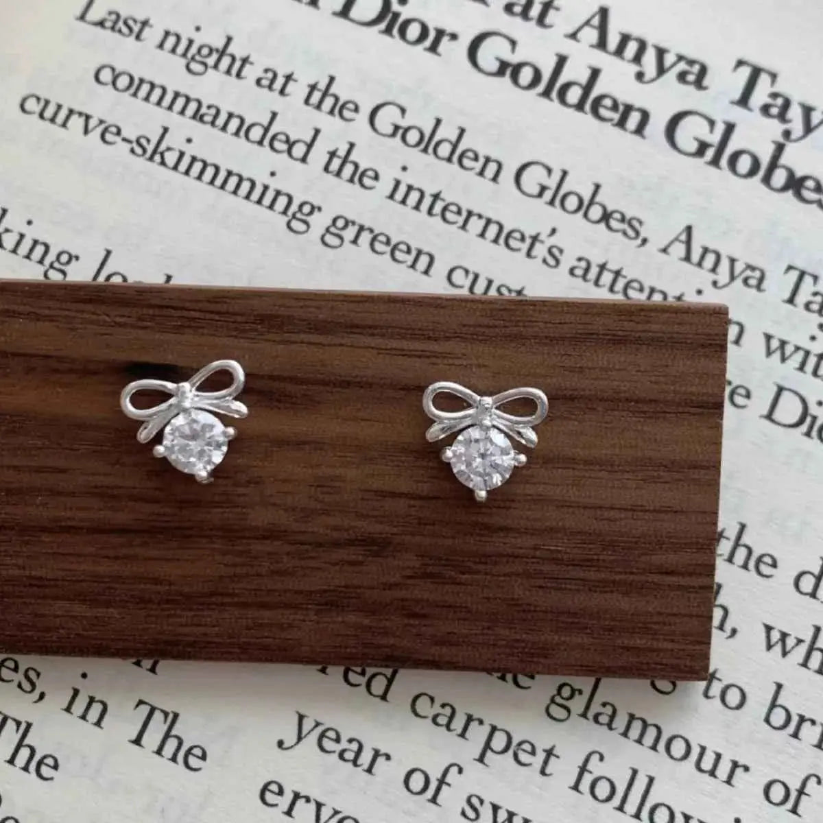Bowknot Stud Earrings