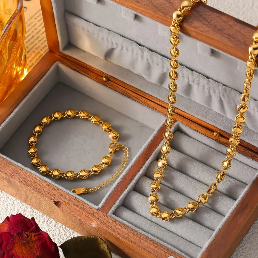 18K Gold-Plated Copper Necklace - SmileBen