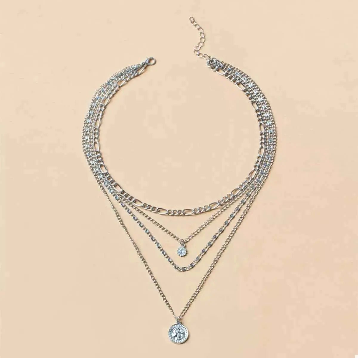Four Layered Pendant Necklace - SmileBen