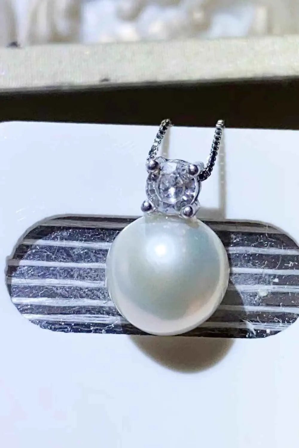Freshwater Pearl 925 Sterling Silver Necklace - SmileBen