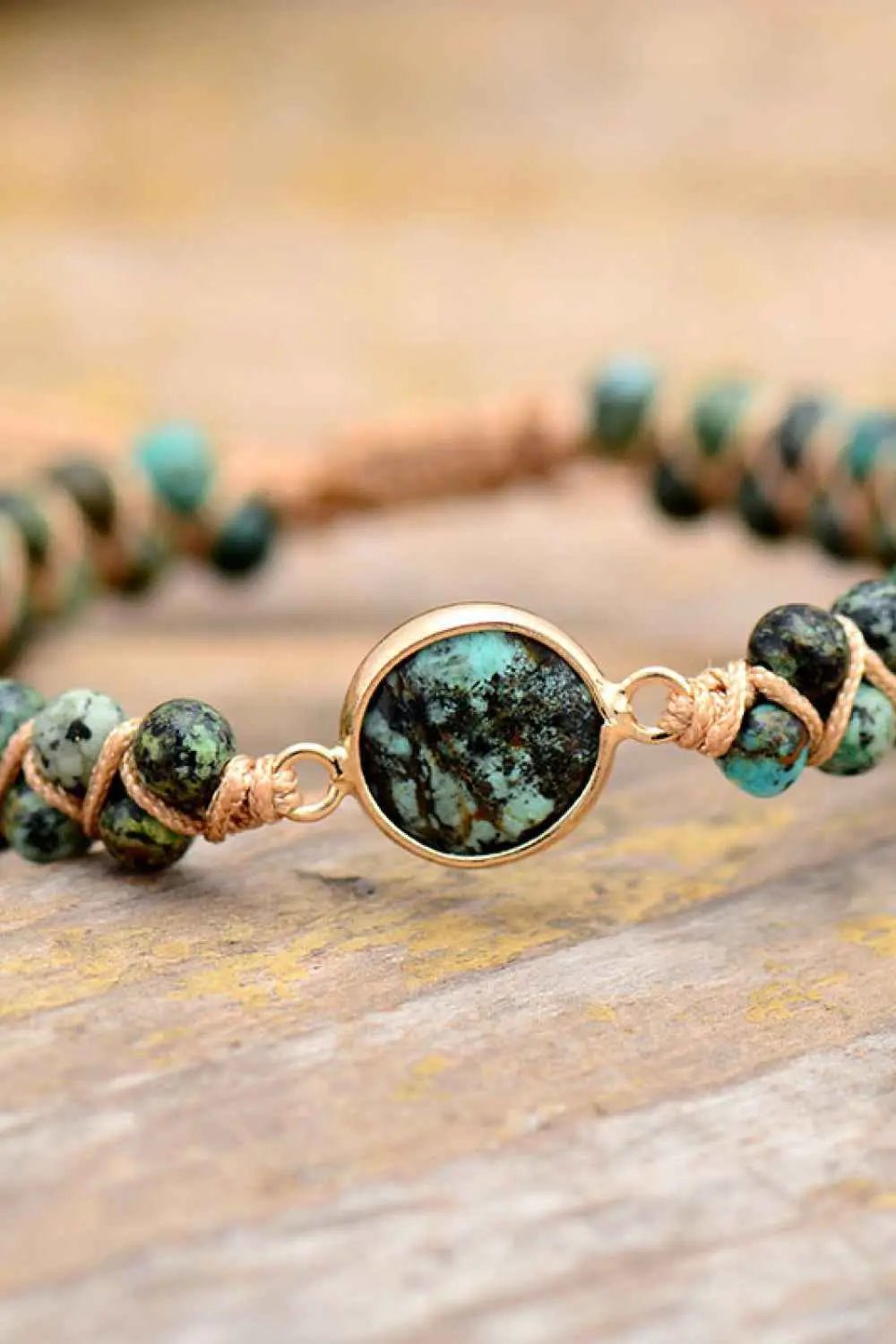 Handmade Beaded Copper Bracelet - SmileBen