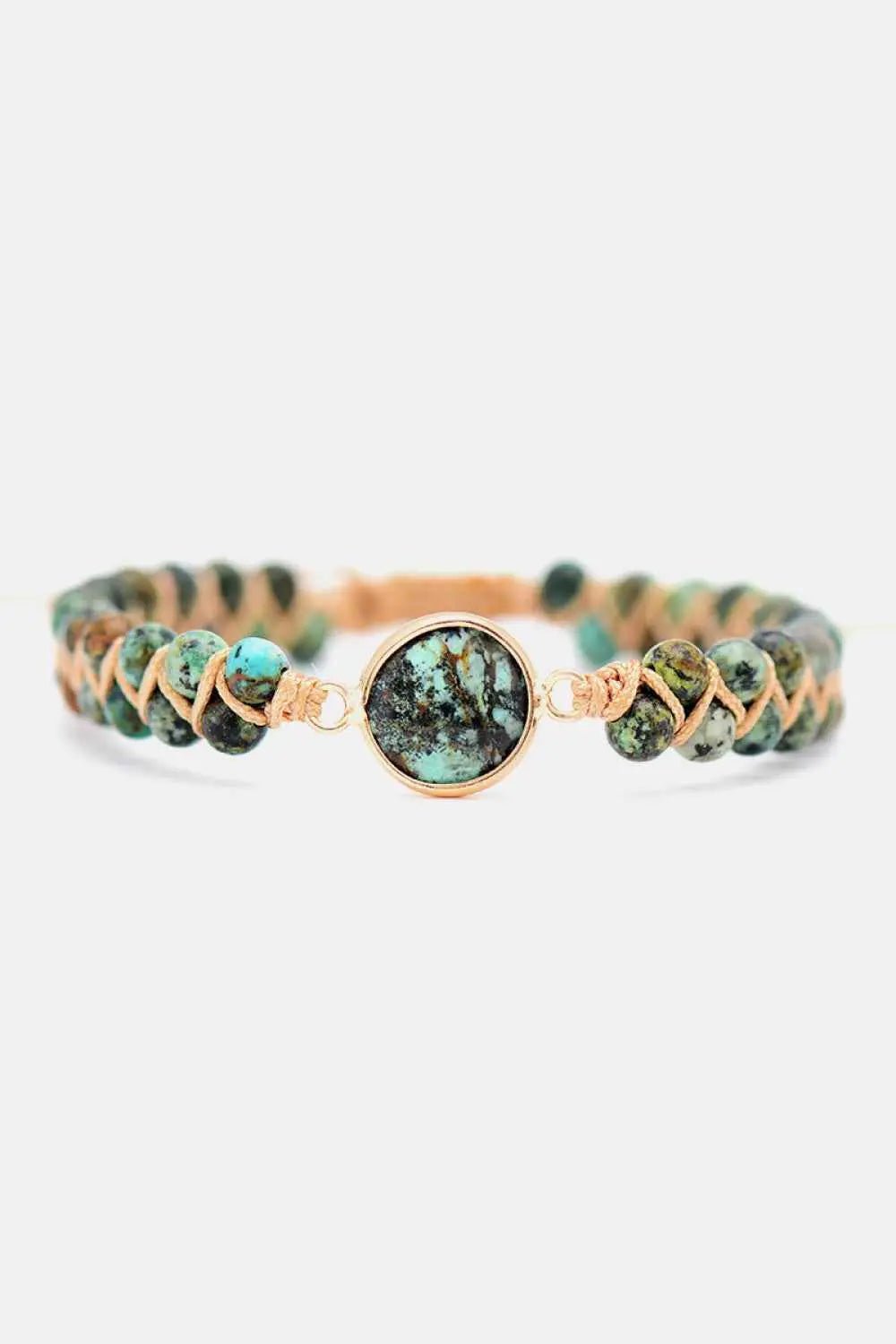 Handmade Beaded Copper Bracelet - SmileBen