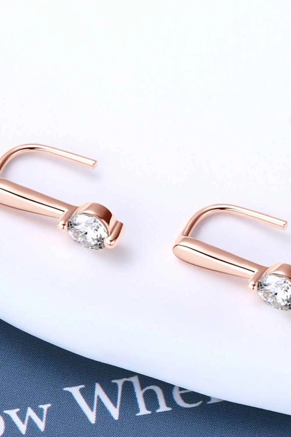 Moissanite 925 Sterling Silver Earrings - SmileBen