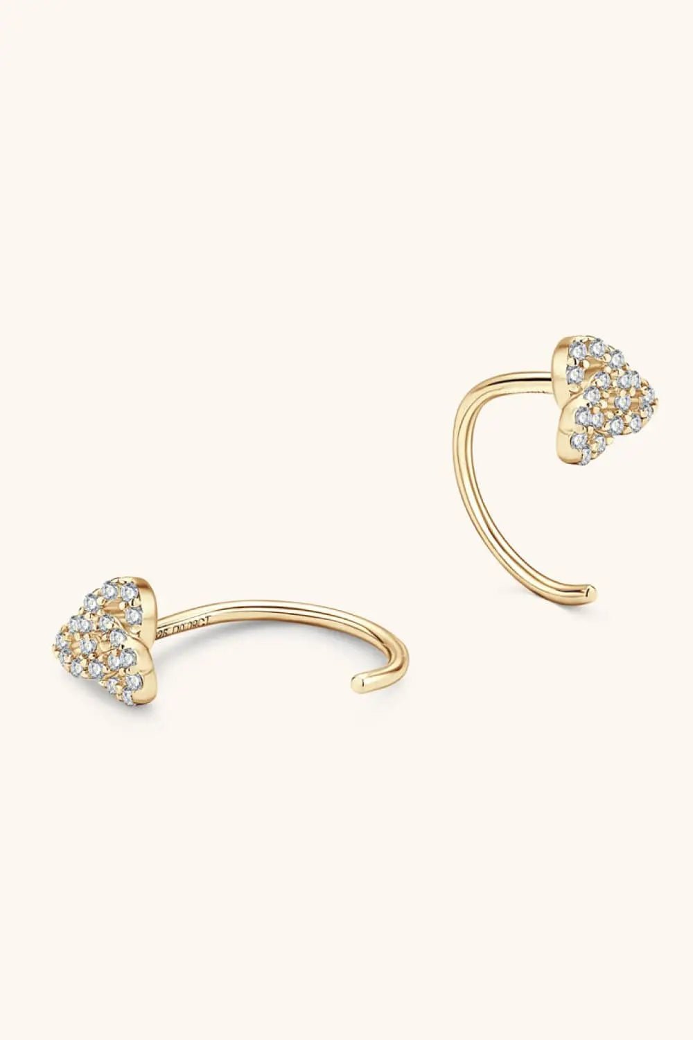 Moissanite 925 Sterling Silver Earrings - SmileBen