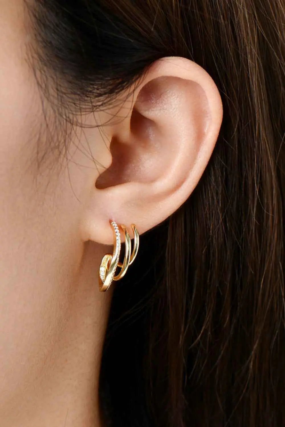 Moissanite 925 Sterling Silver Earrings - SmileBen