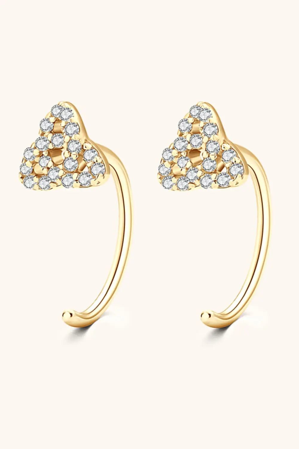 Moissanite 925 Sterling Silver Earrings - SmileBen