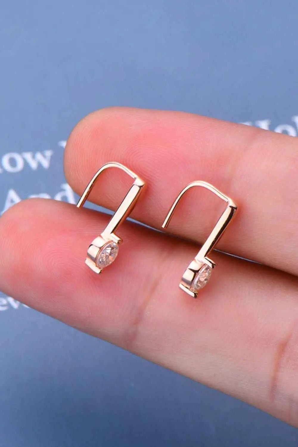 Moissanite 925 Sterling Silver Earrings - SmileBen
