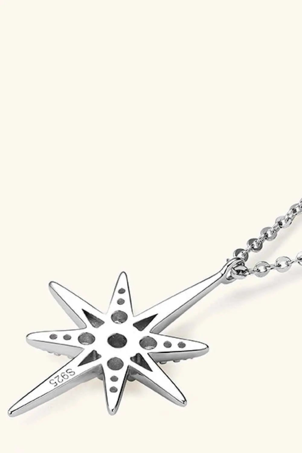 Moissanite 925 Sterling Silver Necklace - SmileBen