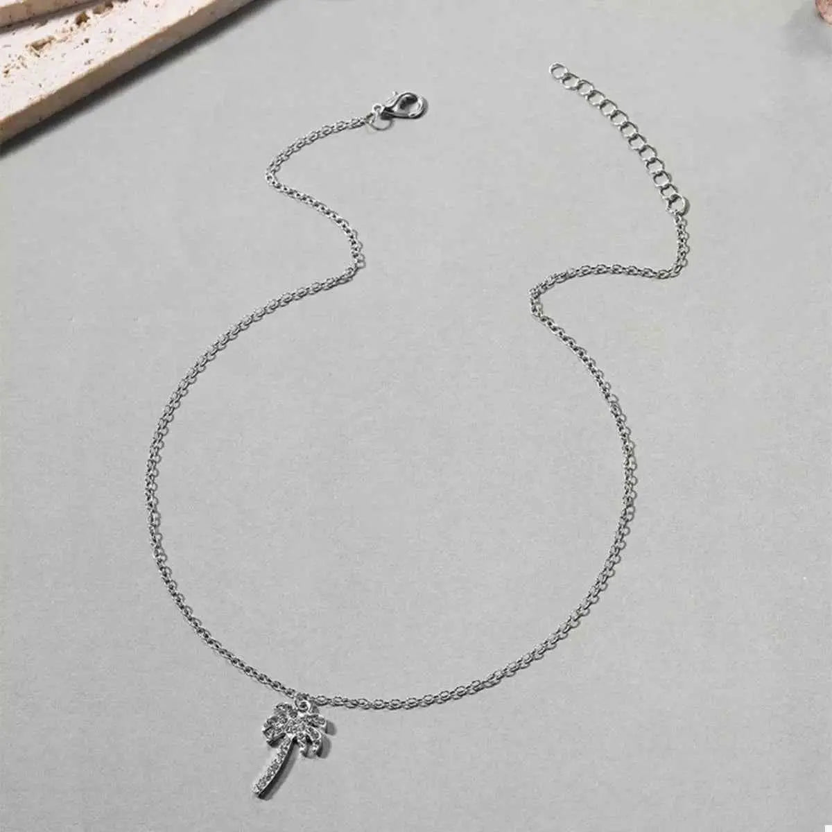 Palm Tree Pendant Necklace - SmileBen
