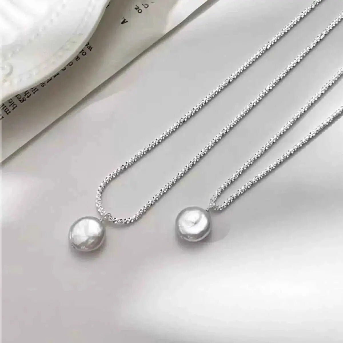 Pearl Pendant Necklace - SmileBen