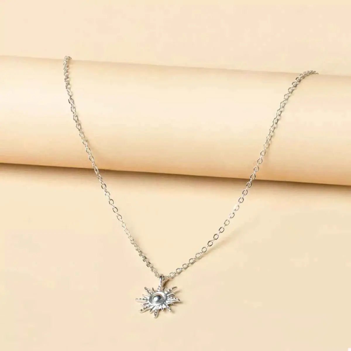 Sunburst Pendant Necklace - SmileBen